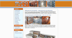 Desktop Screenshot of euroregal.de